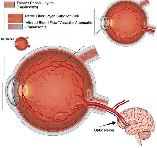 El ojo como ventana al cerebro: una nueva forma de entender el Párkinson a través de la retina