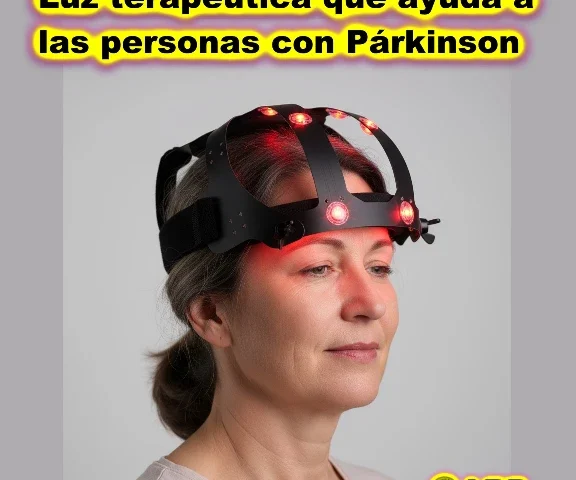 Luz terapéutica que ayuda a las personas con Párkinson