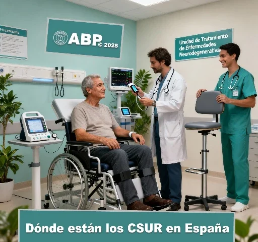 ¿Dónde están los CSUR de España?