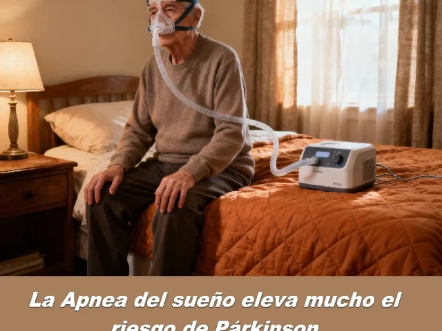 La apnea del sueño eleva mucho el riesgo de Párkinson, pero un tratamiento puede ayudar