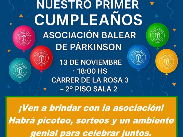 PRIMER CUMPLEAÑOS ABP
