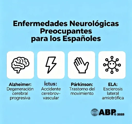 A 9 de cada 10 españoles les preocupa padecer enfermedades neurológicas como Párkinson, alzhéimer, ictus y ELA