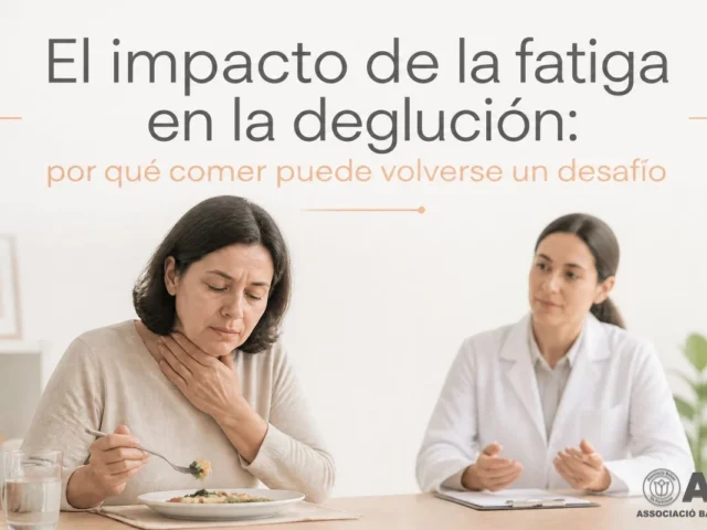 El cansancio puede empeorar la deglución y hacer más difícil comer