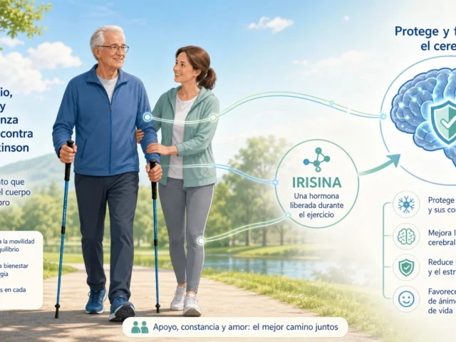 La hormona del ejercicio irisina, cada vez más cerca de proteger el cerebro en el Párkinson