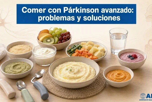 Comer con Párkinson avanzado: problemas y soluciones