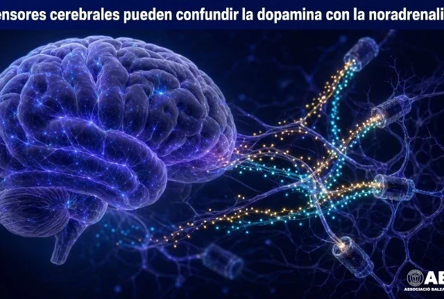 Sensores cerebrales pueden confundir la dopamina con la noradrenalina