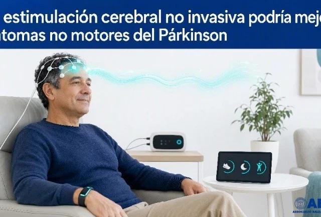 La estimulación cerebral no invasiva podría mejorar síntomas no motores del Párkinson