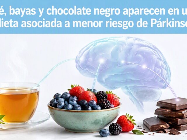 Té, bayas y chocolate negro aparecen en una dieta asociada a menor riesgo de Párkinson