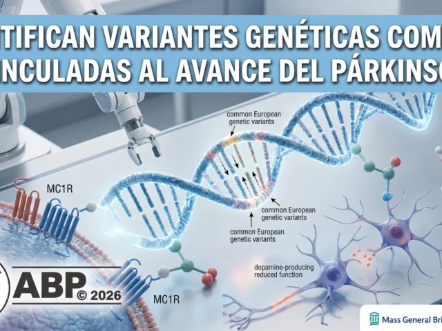 Identifican variantes genéticas comunes vinculadas al avance del Párkinson