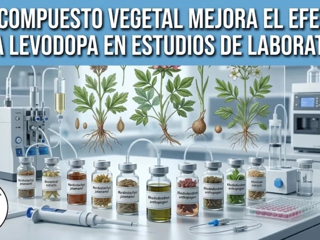 Un compuesto vegetal mejora la eficacia de la levodopa en estudios de laboratorio