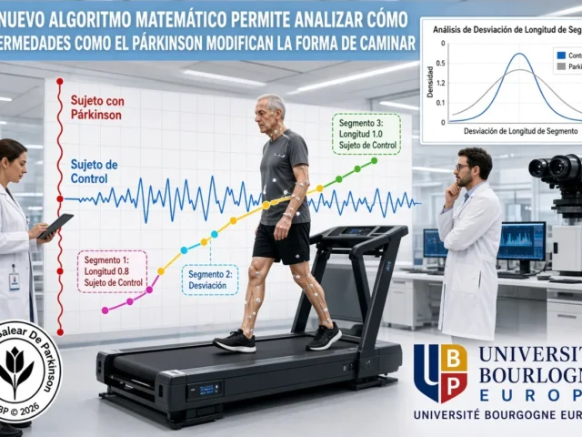 Un nuevo algoritmo matemático permite analizar cómo enfermedades como el Párkinson modifican la forma de caminar