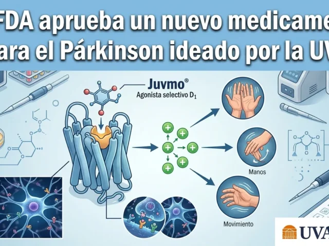 La FDA aprueba un nuevo medicamento para el Párkinson ideado por científicos de la UVA