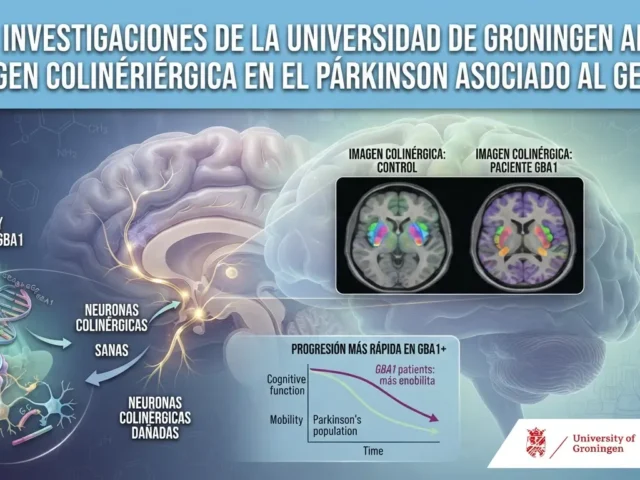Nuevas investigaciones de la Universidad de Groningen analizan la imagen colinérgica en el Párkinson asociado al gen GBA1