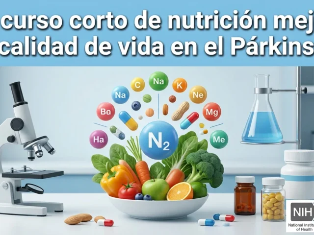 Un curso corto de nutrición ayuda a mejorar la calidad de vida en pacientes con Párkinson