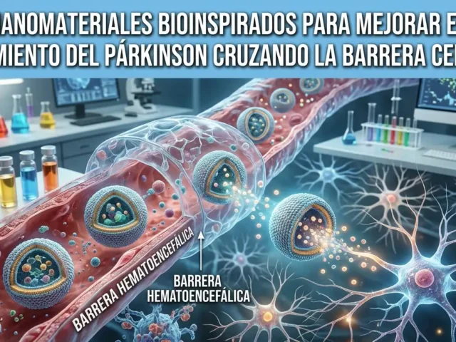 Nanomateriales bioinspirados para mejorar el tratamiento del Párkinson cruzando la barrera cerebral