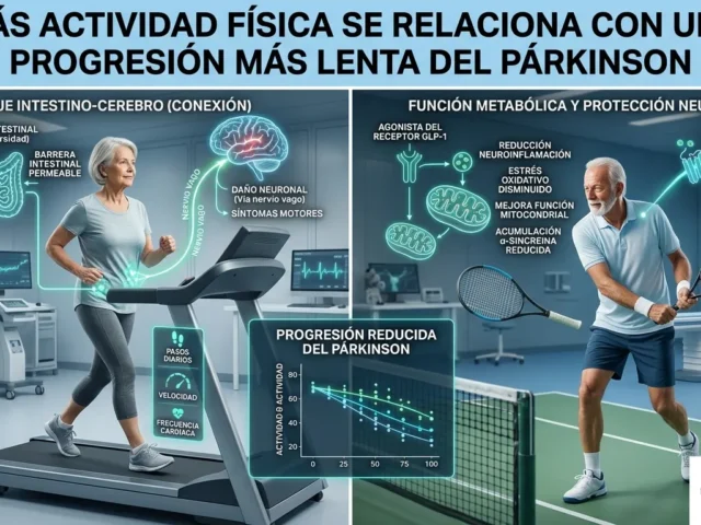 Más actividad física se relaciona con una progresión más lenta del Párkinson